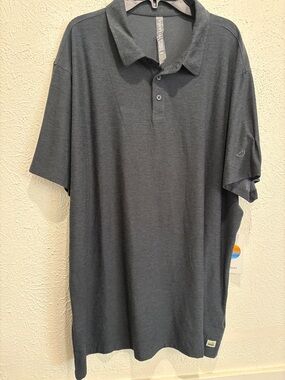 Vuori Slate Gray Polo Shirt